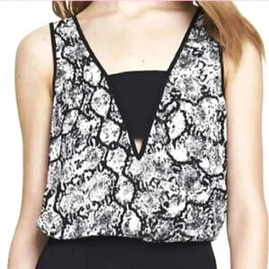 Express Snake Print Blouse